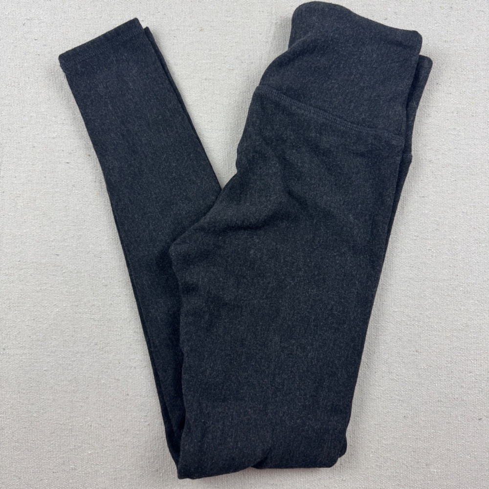 Orvis Classic Collection Women S Gray High Waisted Modal Blend Leggings Charcoal